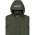 Mikk-Line Twill Parka Nylon Jacket Olive Night